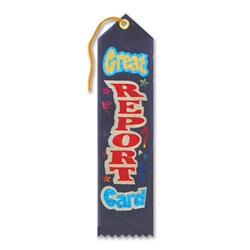 Great Report Card Award Ribbon