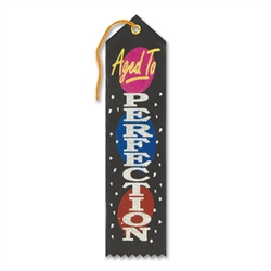 Aged to Perfection Award Ribbon