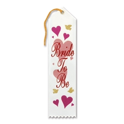 Bride To Be Award Ribbon