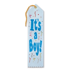 It's a Boy Award Ribbon