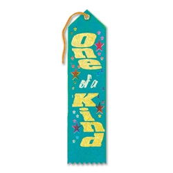 One of a Kind Award Ribbon