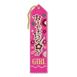 Birthday Girl Award Ribbon