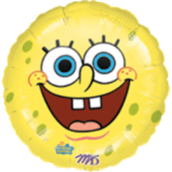 18" Spongebob Smiles Foil/Mylar Balloon