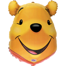 19" x 26" Jumbo Pooh Head Shape Balloon