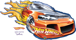 36" Hot Wheels Foil/Mylar Balloon