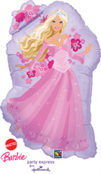 32" Perennial Barbie Foil/Mylar Balloon