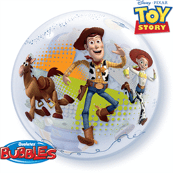 22" Toy Story Single Bubble Foil/Mylar Balloon