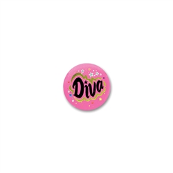 Diva Satin Button