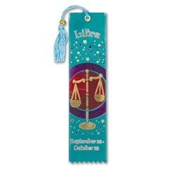 Libra Bookmark Ribbon