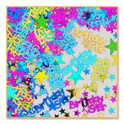 Birthday Star Confetti