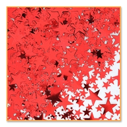 Red Stars Confetti