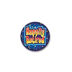 Happily Retired Flashing Button
