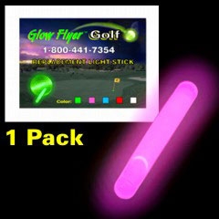 PINK REPLACEMENT GLOW STICK FOR THE GLOW FLYER GOLF BALL