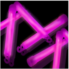 6'' PINK PREMIUM GLOW STICKS