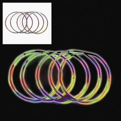 Five-Color Glow Swizzle Necklaces for Sale