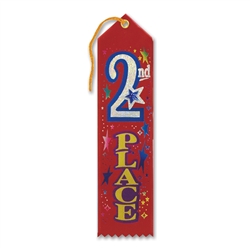 2nd Place Jeweled Ribbon