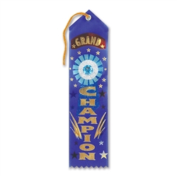 Grand Champion Jeweled Ribbon