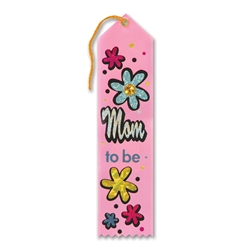 Mom to Be Jeweled Ribbon