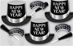 Black & Silver New Year's SHADOWS Assortment