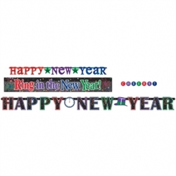 Happy New Year Fan Banner