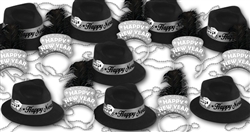 New Year's Eve Party Favors, Hats, Tiaras, Beads, Kits for Sale