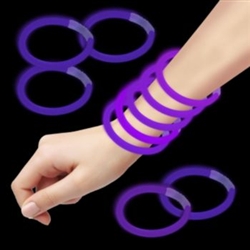 Purple Glow Bracelets for Sale