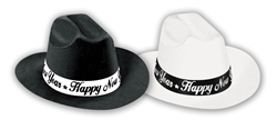 Cowboys & Cowgirls Black and White Cowboy Hat