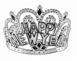 Silver Crown Tiara | New Year's Party Favors