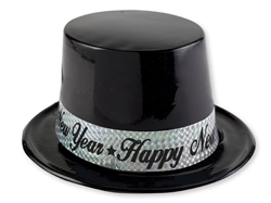 Black & Silver Top Hats