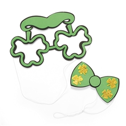 St. Patrick's Day Bowtie and Mask Craft Kit