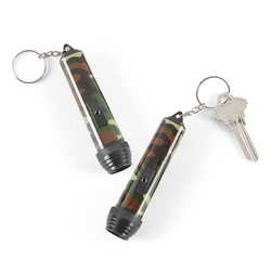 CAMOUFLAGE FLASHLIGHT KEY CHAIN