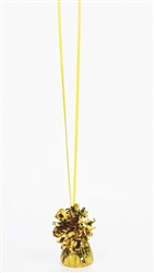 Gold Balloon Weights | Party Supplies