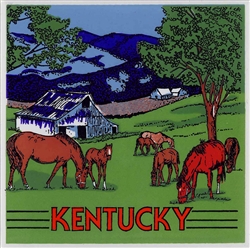 Kentucky Ceramic Tile | Kentucky Derby Party Decorations