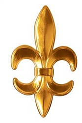 Fleur De Lis 3-D Plastic | Kentucky Derby Party Supplies