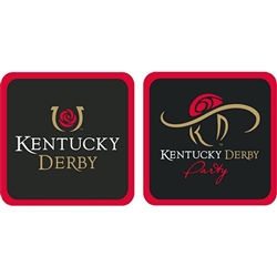 Official Kentucky Derby Icon Beverage Coasters | Kentucky Derby Theme