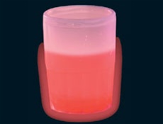 Red Glow Shot Glass