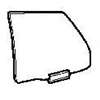 Saab 9.3 99-02 WINDOW GLASS 5DR RR 4307260