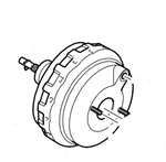 Saab 99-01 9.5 BRAKE BOOSTER 4836656