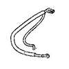 Saab 00-03 A NEGATIVE BATTERY CABLE 5107727
