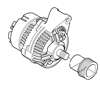 Saab 99-03 9.5  V6 ALTERNATOR 5248794