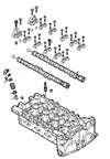 Saab 9.3 2003-2006 207L CYLINDER HEAD 55558810