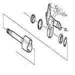 Saab 9.3 99-03 M INTERMEDIATE SHAFT