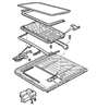 Saab 9.3 99-02 SUNROOF ASSY