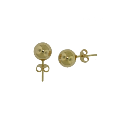 Gold Filled Ball Studs-8mm