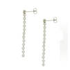 Sterling Silver Diamond-Cut Dangle Earrings