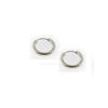 Sterling Silver Hoop Earrings-15mm