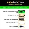 AkioLED Green LED Strip Kit