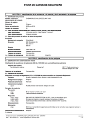 ChemWorld Chiller Coolant 1000 SDS (Spanish)