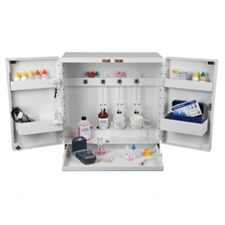 Chemical Testing Cabinet with Horizontal Door (Plastic)