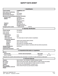 ChemWorld 1971 SDS